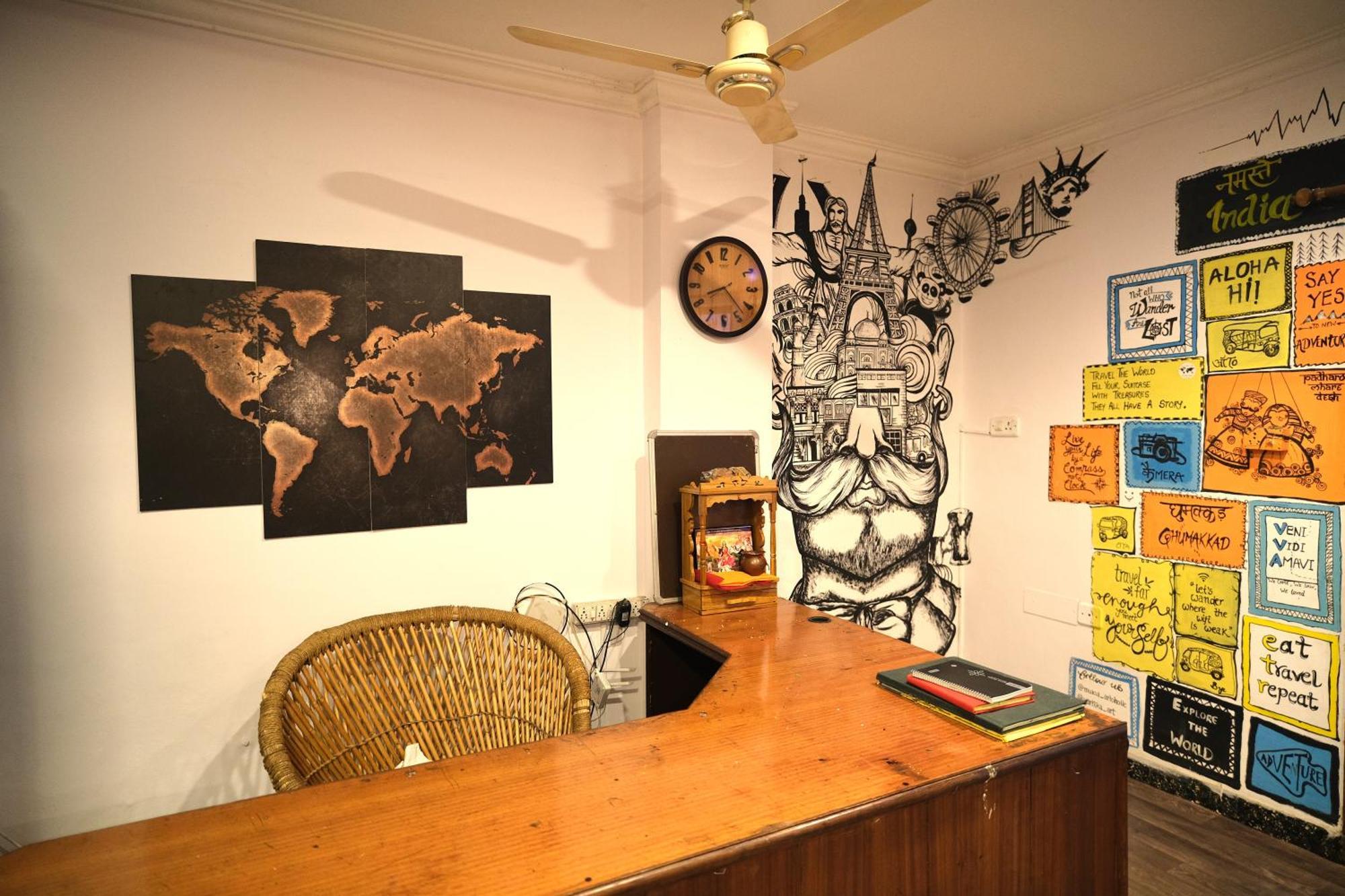Nomadic Hostel Udaipur Exterior foto